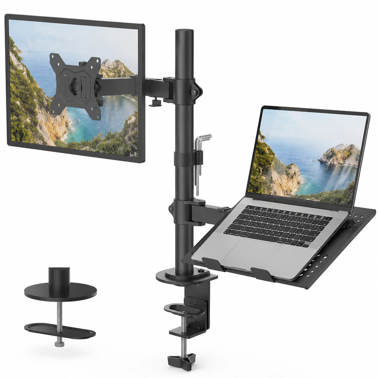support-d-ecran-reglable-pour-moniteur-et-ordinateur-portable-srkfuo4691rf